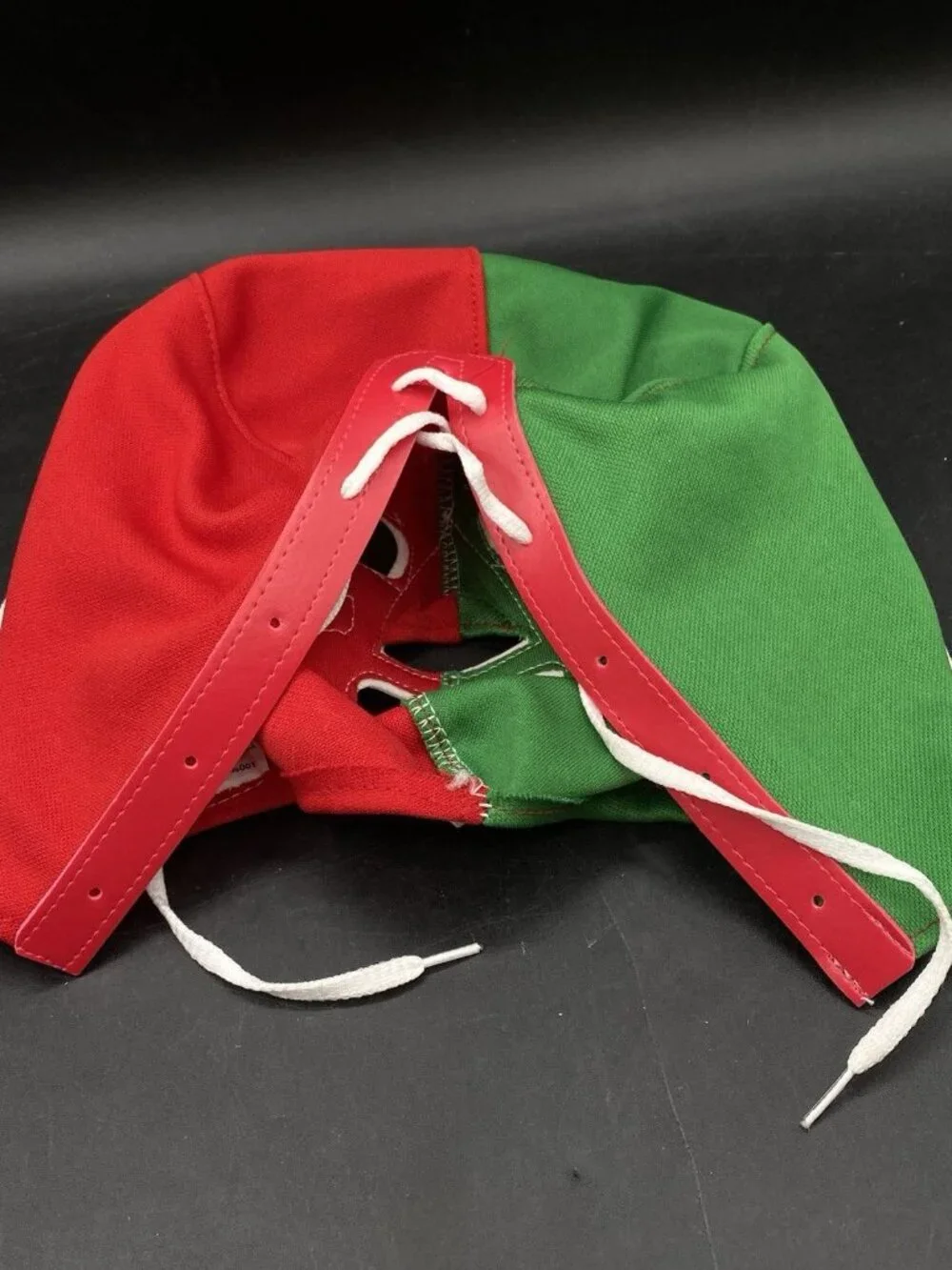 Mexican Lucha Libre Wrestling Mask Red Green White Rey Mysterio #2 - Picture 4 of 7